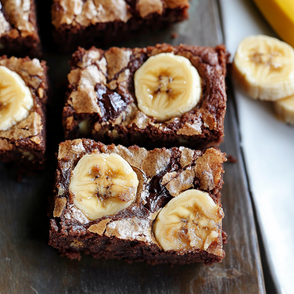 Banana Bread Brownies