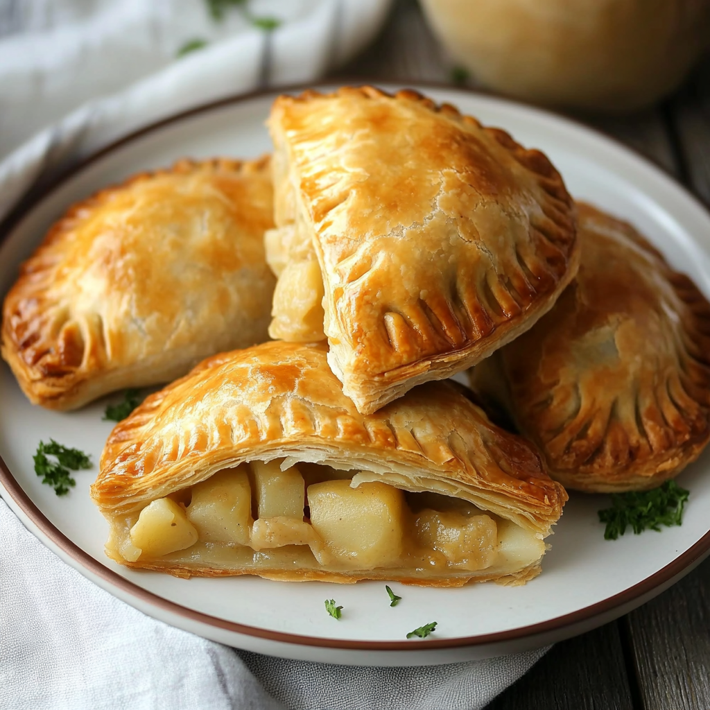 Easy Chicken and Potato Cornish Pasties