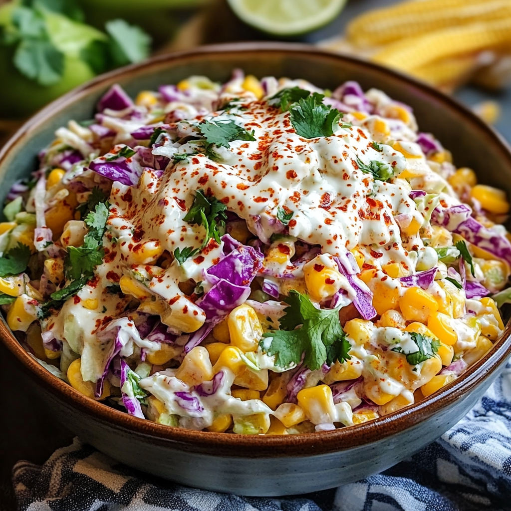 Mexican Street Corn Coleslaw