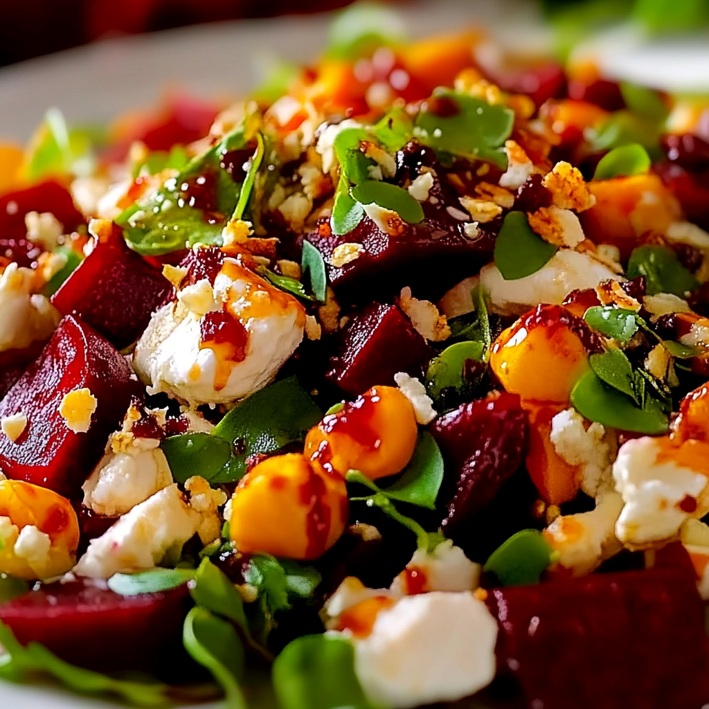 Roasted Beet Burrata Salad