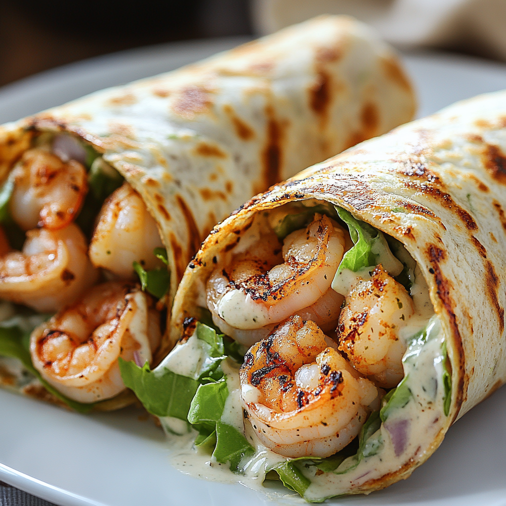 Grilled Shrimp Caesar Wraps: Your Perfect Meal!