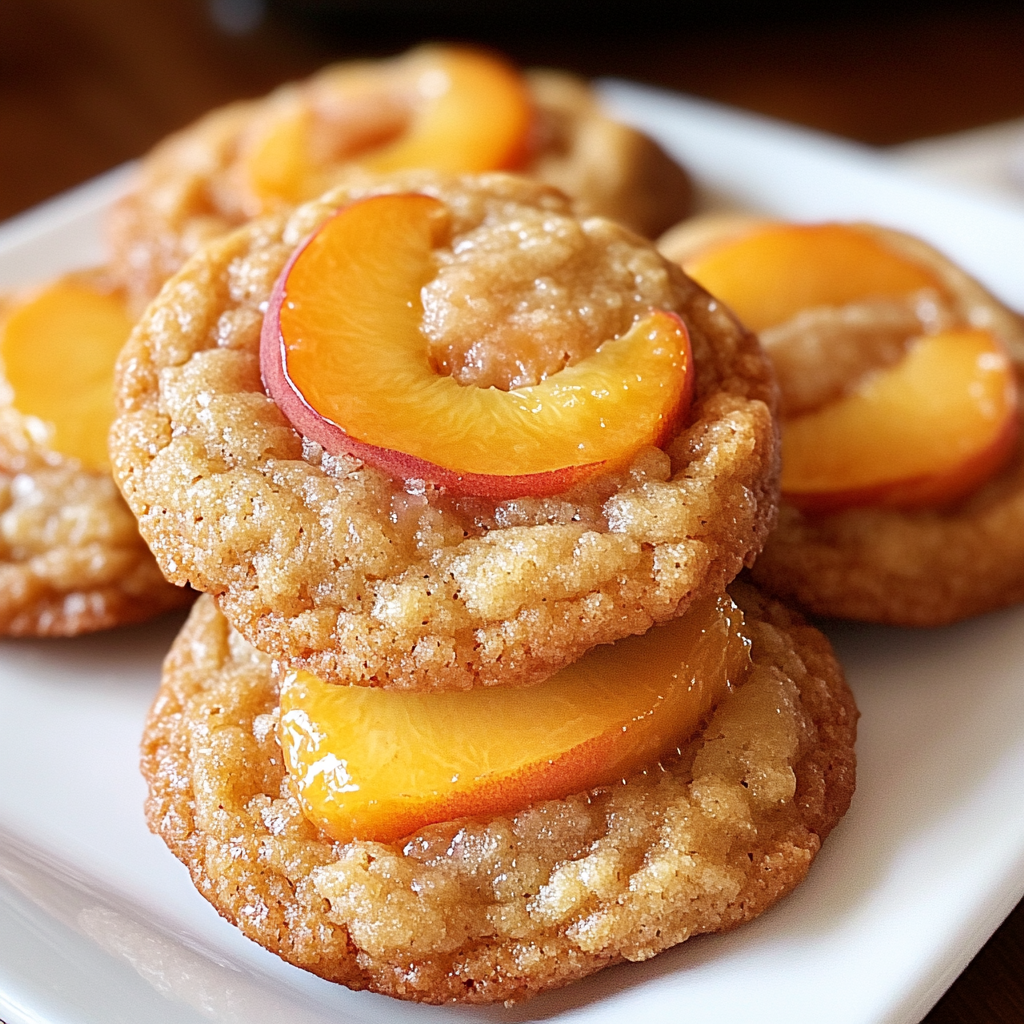 Bake Up Irresistible Peach Cobbler Cookies Today