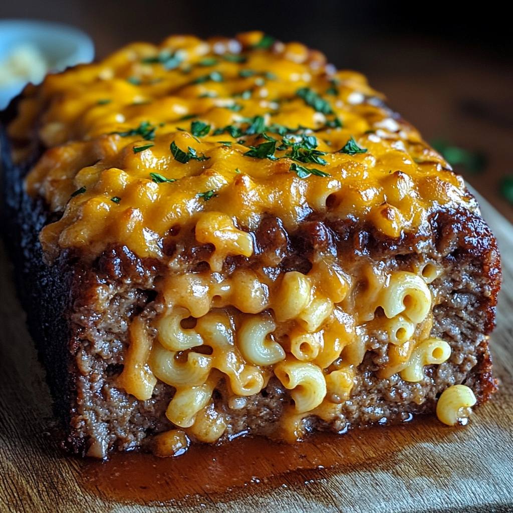 Make the Ultimate Mac ‘N’ Cheese-Stuffed Meatloaf