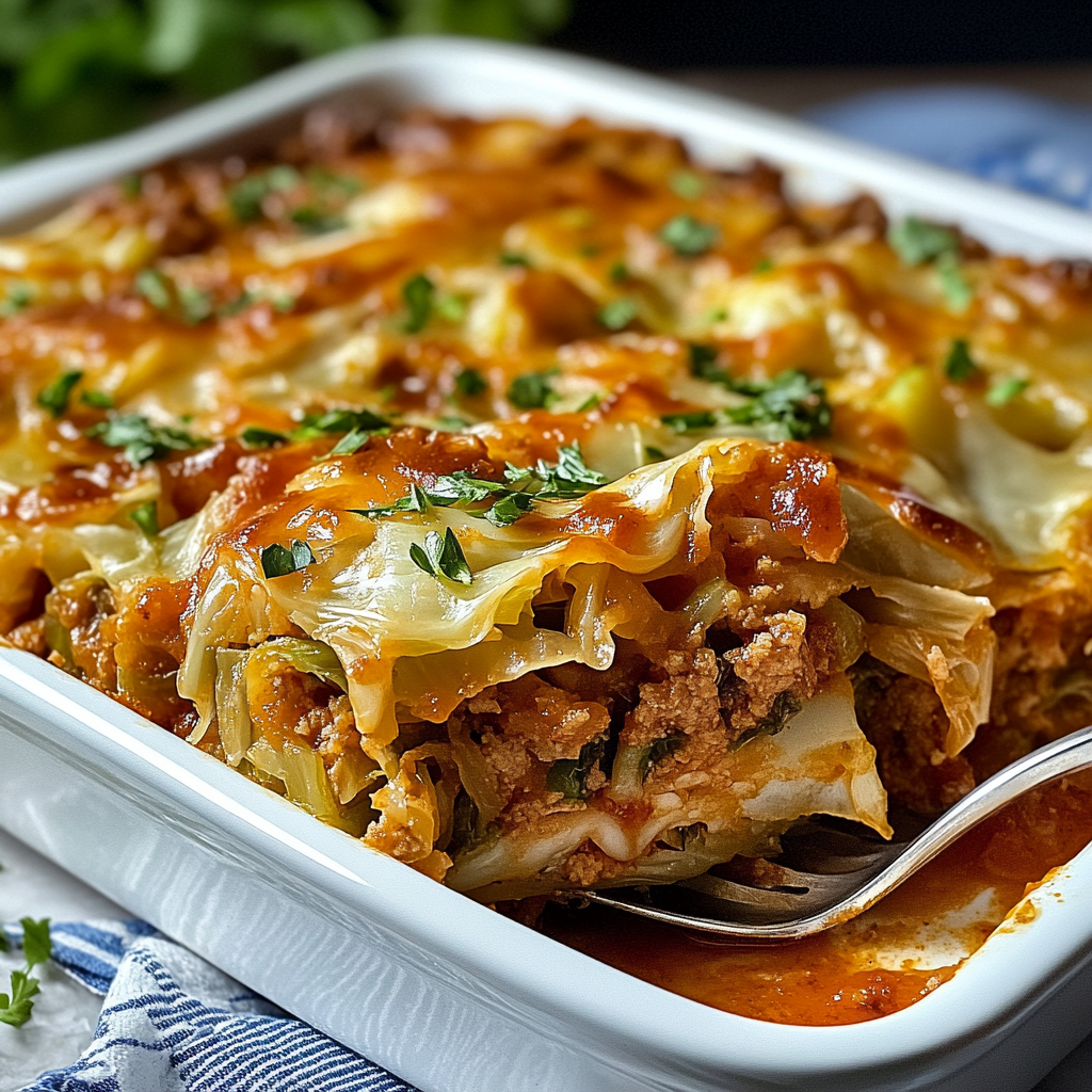 Delicious Stuffed Cabbage Roll Casserole