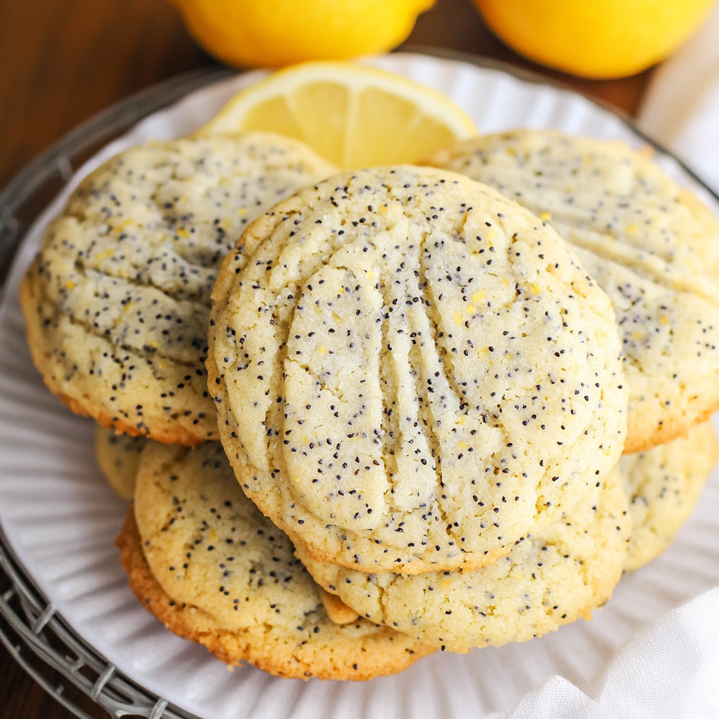 Lemon Poppy Seed Cookies