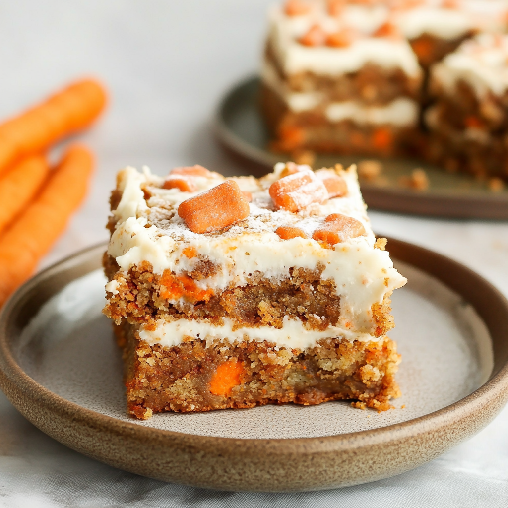 Carrot Cake Blondies