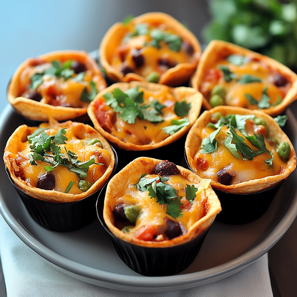 Easy Enchilada Cups