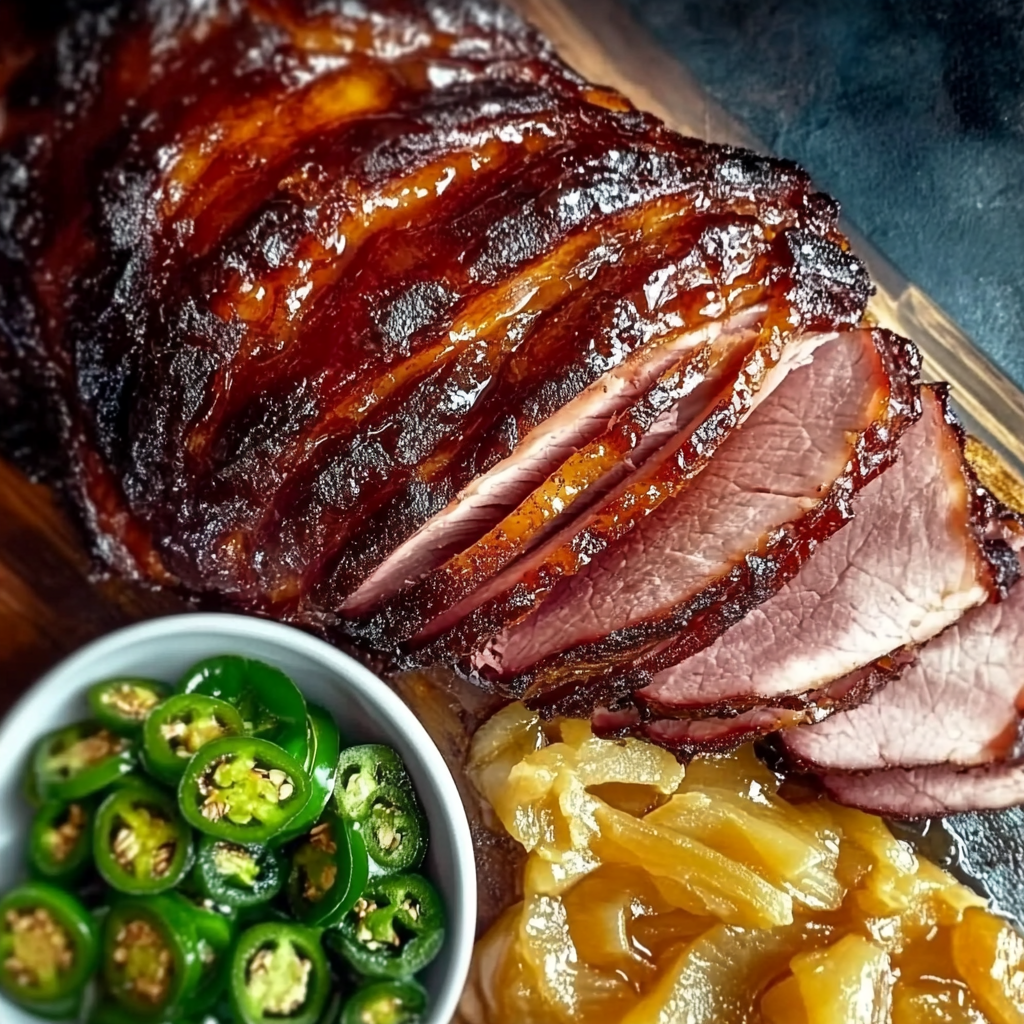 Jalapeño Honey Glazed Ham Recipe