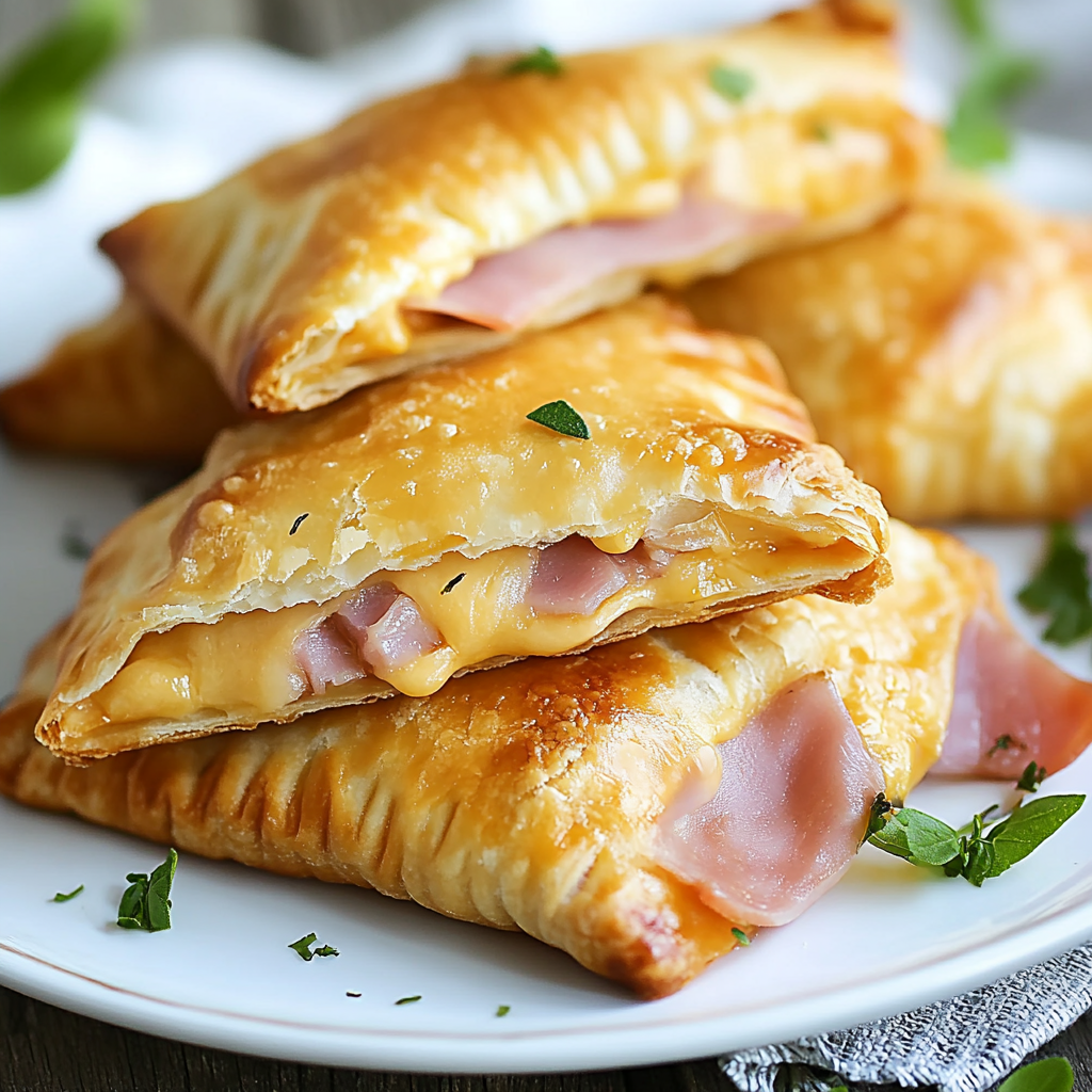 Ham and Cheese Pockets Recipe