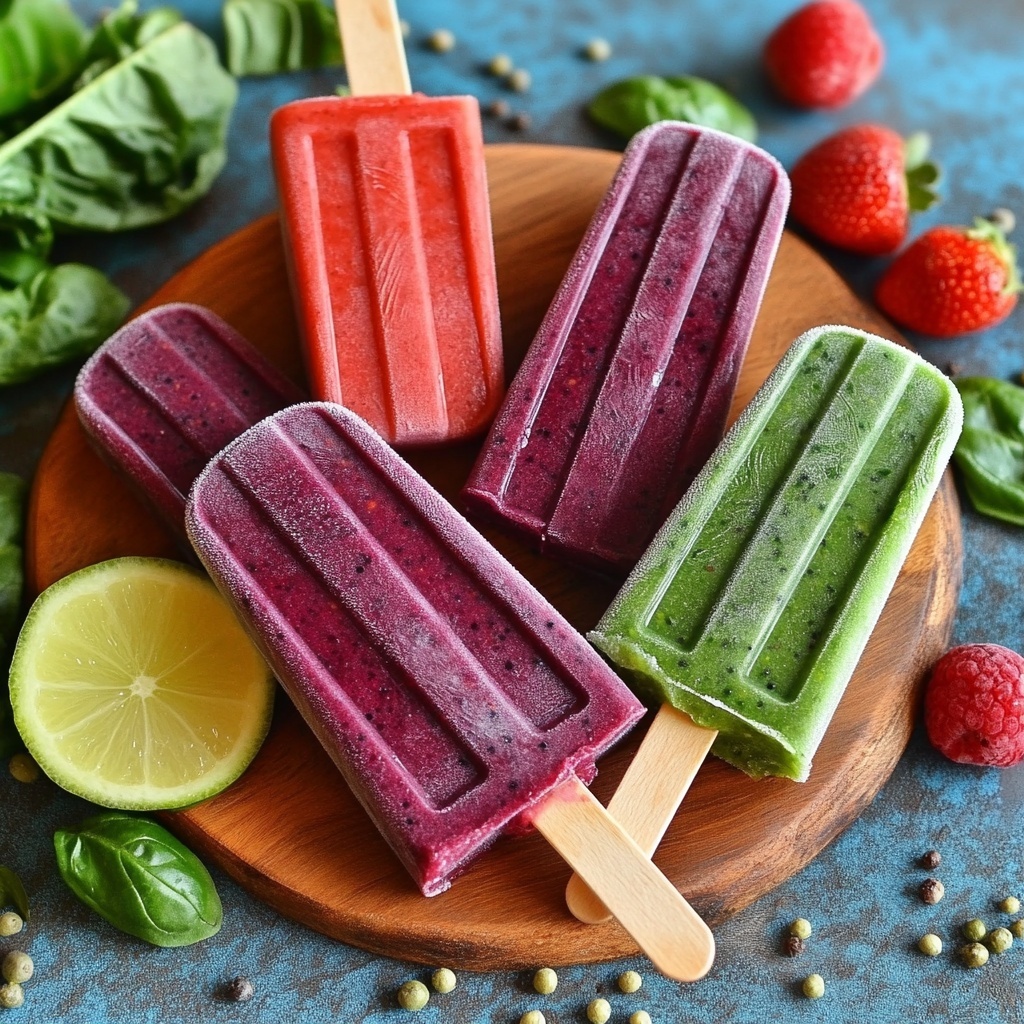 Veggie Smoothie Pops: Healthy & Delicious Frozen Treats