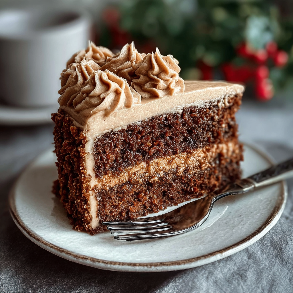 Gingerbread Cake Cinnamon Molasses Frosting: A Delicious Holiday Recipe