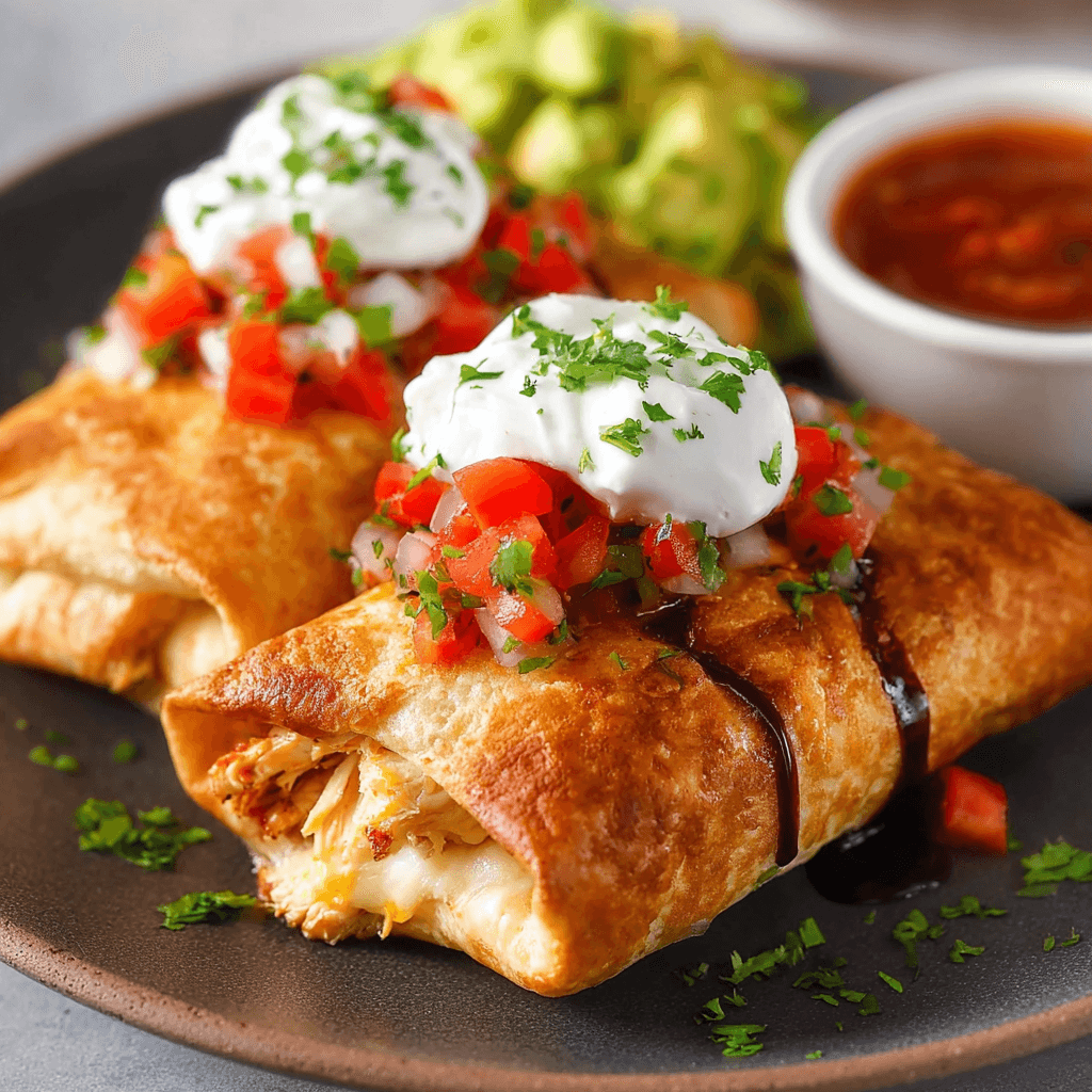 Chicken Chimichangas
