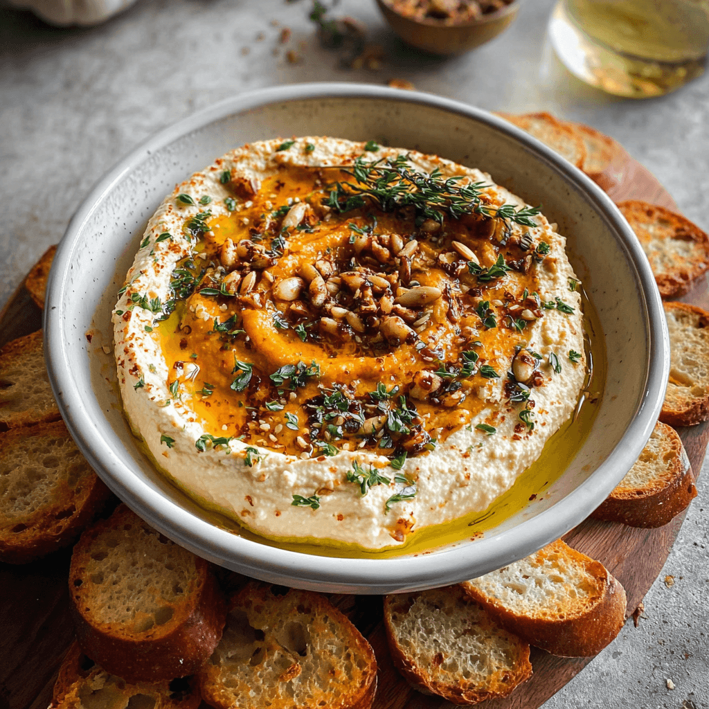 Pumpkin Whipped Feta
