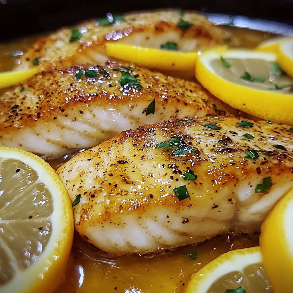 Lemon Butter Fish Fillet