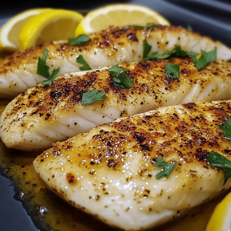 Lemon Butter Fish Fillet