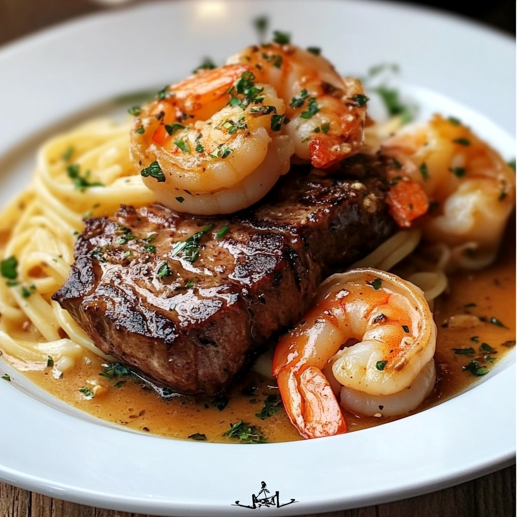 Steak and Shrimp Scampi: A Decadent Surf and Turf Delight