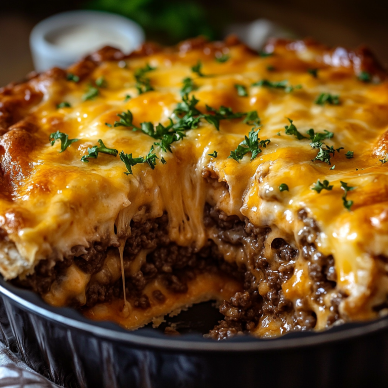 Cheeseburger Pie
