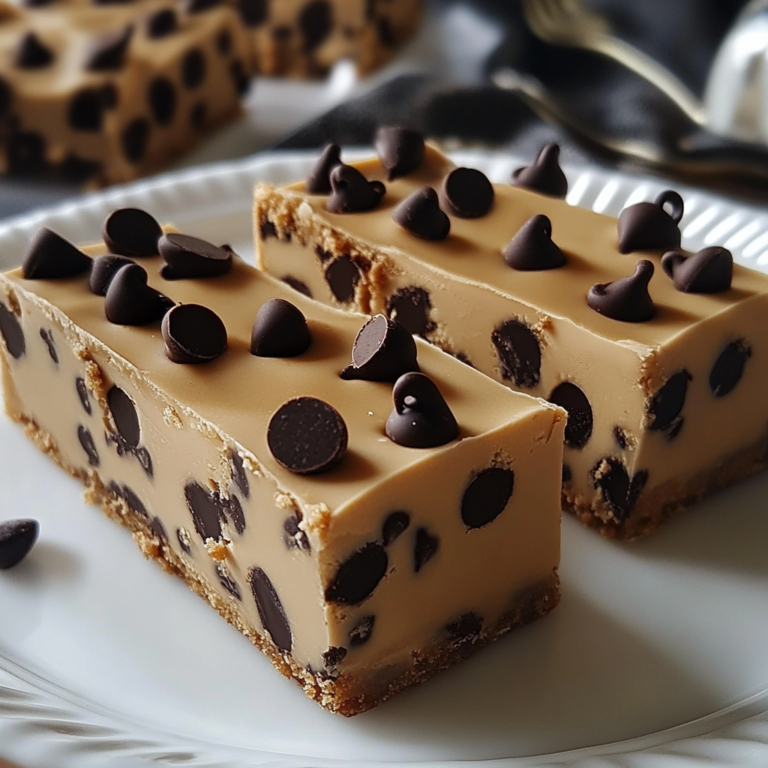Chocolate Chip Cookie Dough Bars