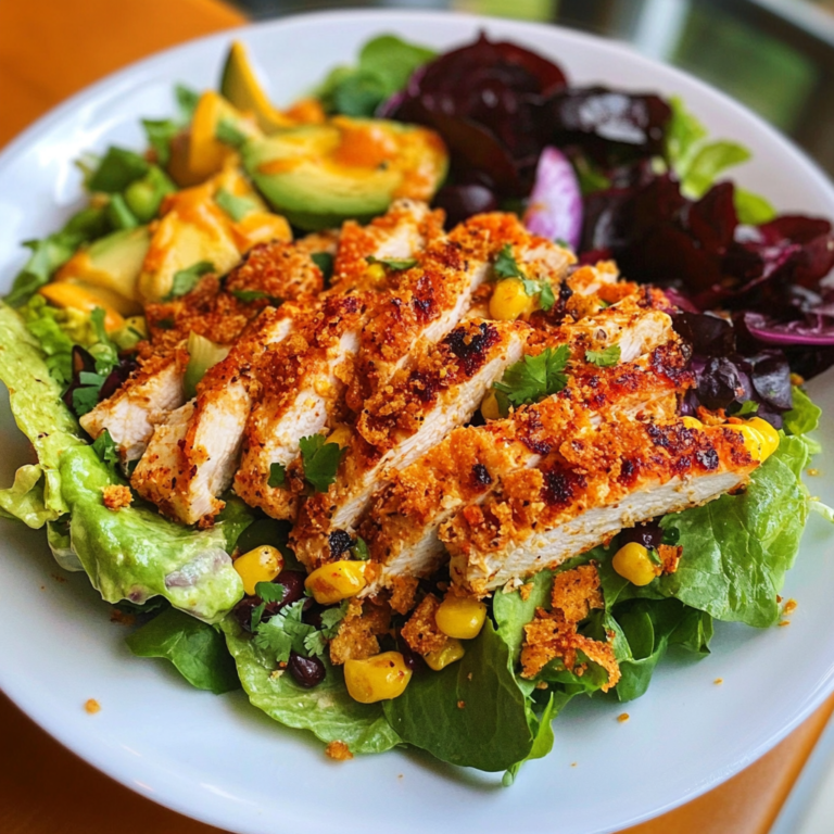 Mexican Chicken Crunch Salad
