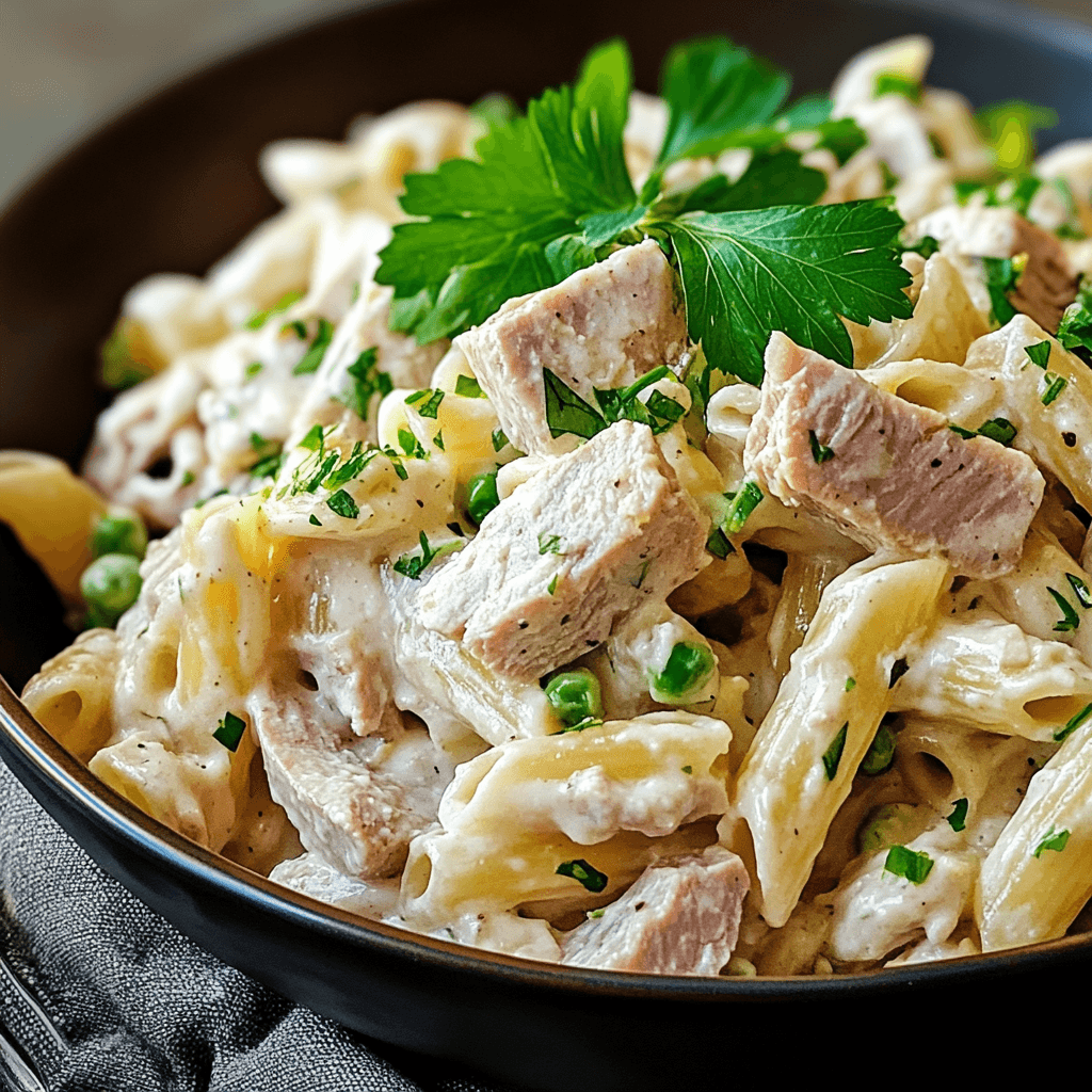 Thumbnail for Creamy Tuna Pasta Salad