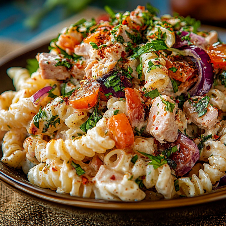 Creamy Tuna Pasta Salad