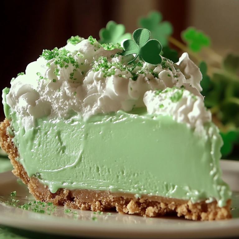 Shamrock Shake Pie