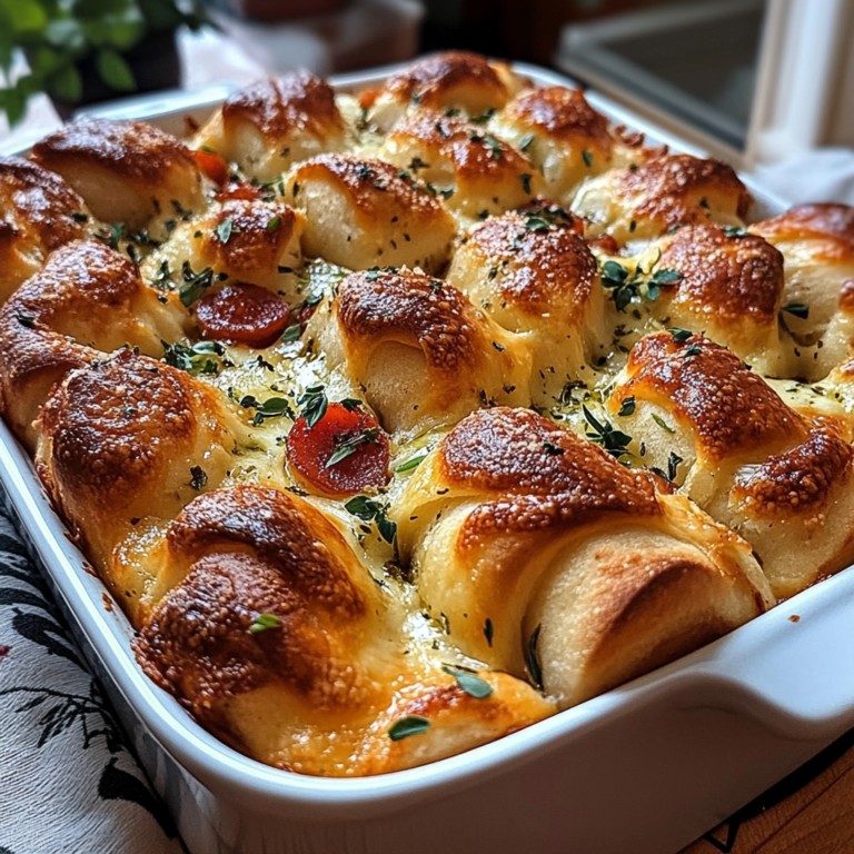 Italian Crescent Casserole