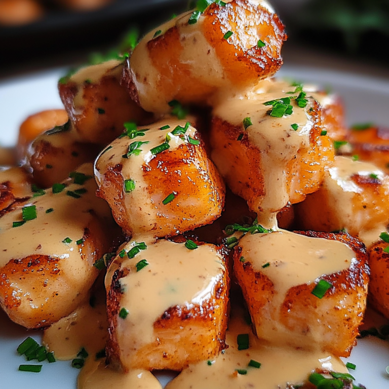 Crispy bang salmon bites