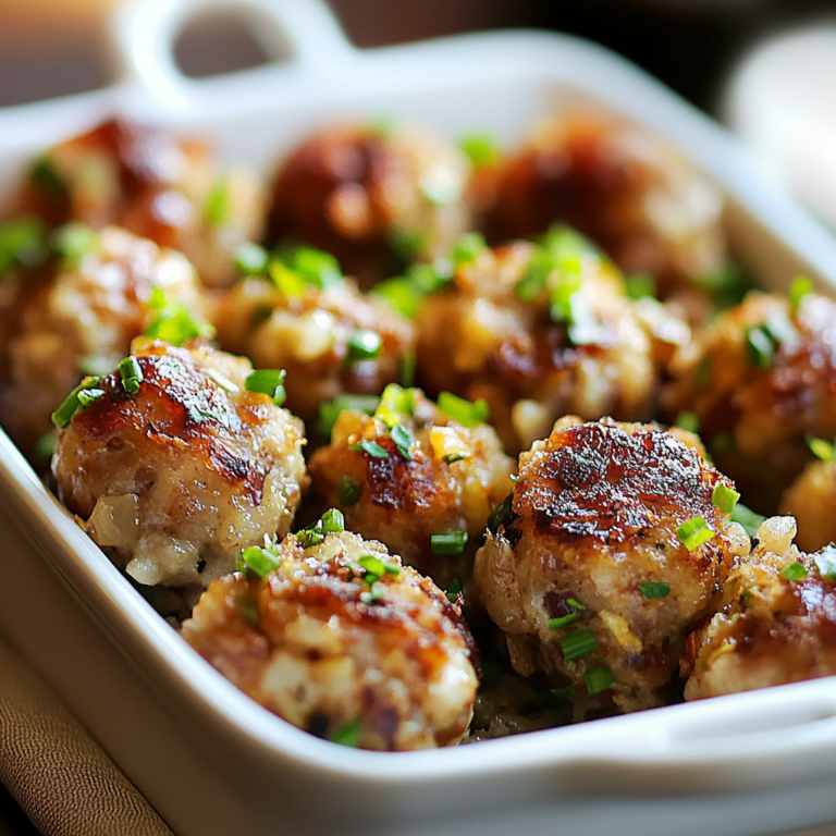 Turkey Stuffing Balls