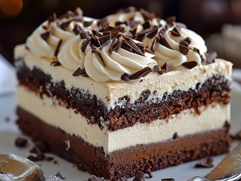 Brownie Refrigerator Cake: A Decadent No-Bake Dessert