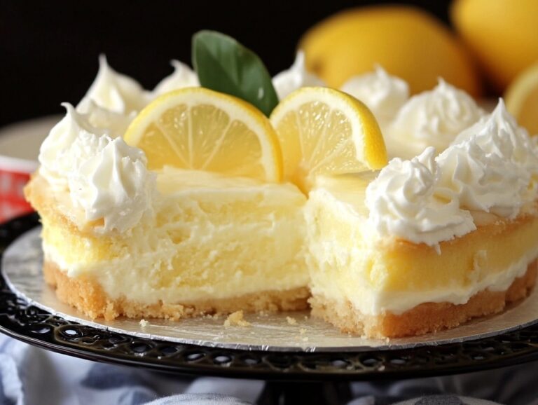 Lemon Cream Cheese Cake