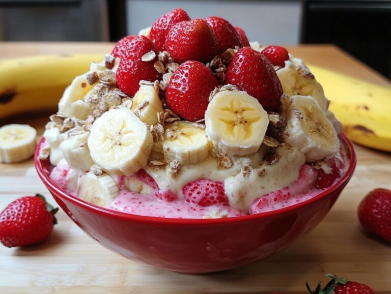 Strawberry Banana Pudding Recipe