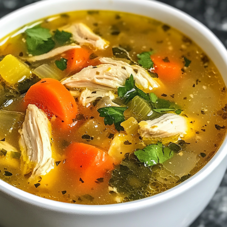 Anti-Inflammatory Chicken Soup