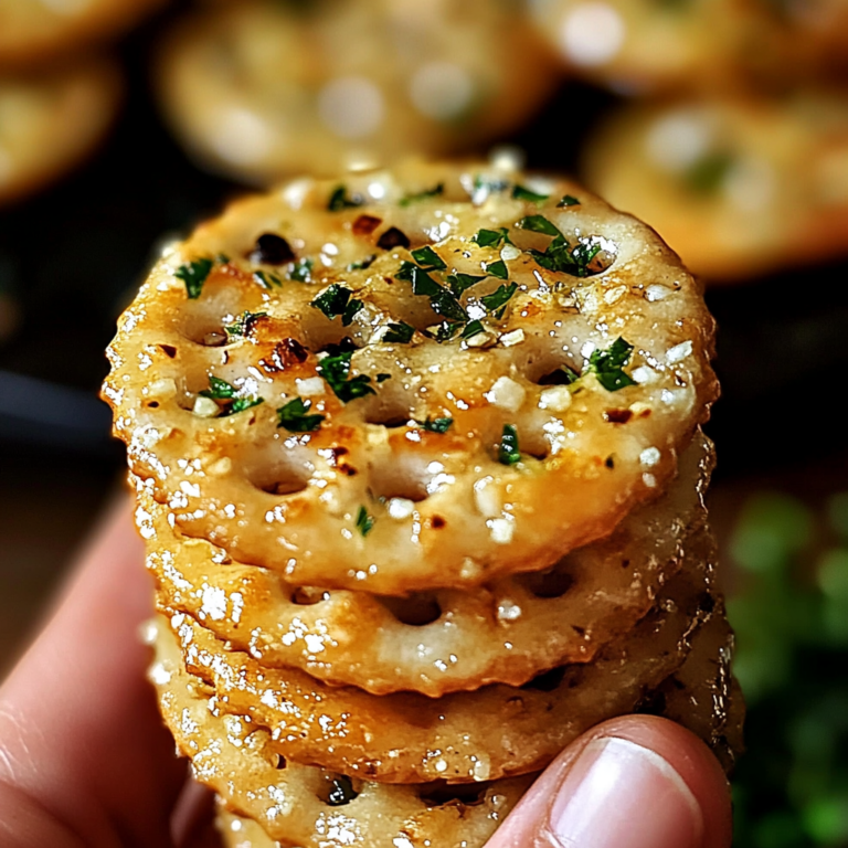 Garlic Ritz Snacks