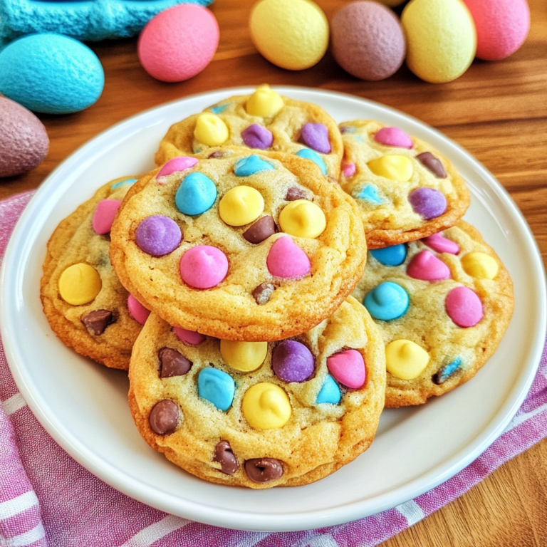 Easter Chocolate Chip Cookies