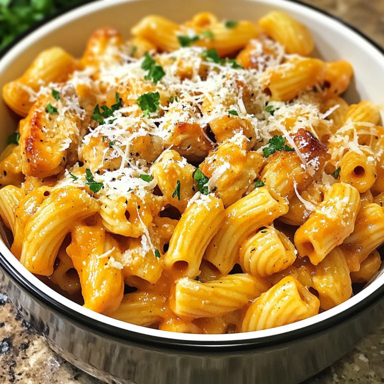 One-Pot Chicken Parmesan Mac