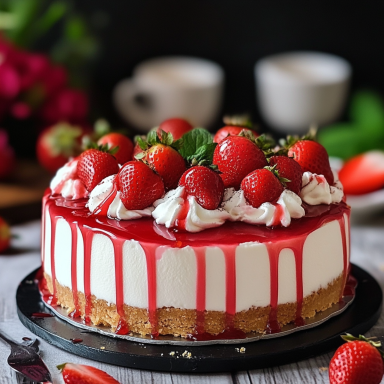 Strawberry cheesecake