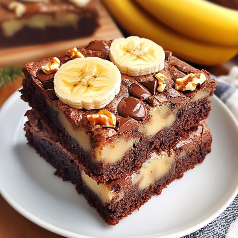 Banana Bread Brownies