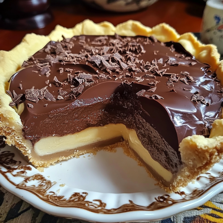 Old Fashioned Chocolate Pie