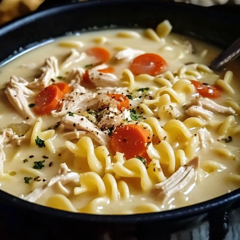 Creamy Chicken Noodle Soup