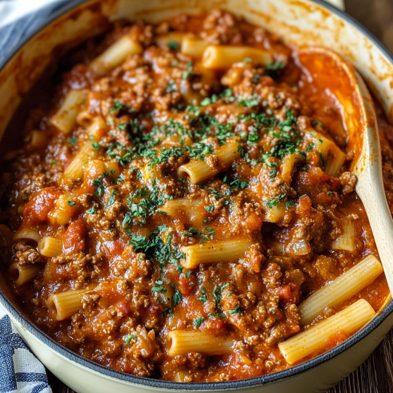 Classic Homemade Bolognese Sauce