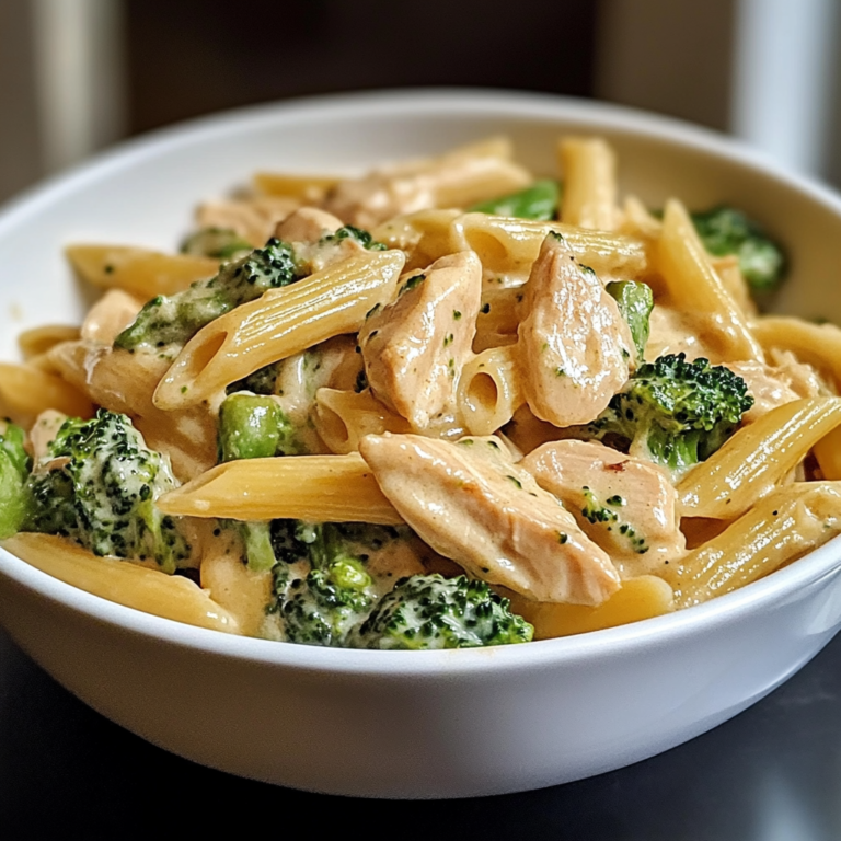 Creamy Broccoli and Chicken Penne