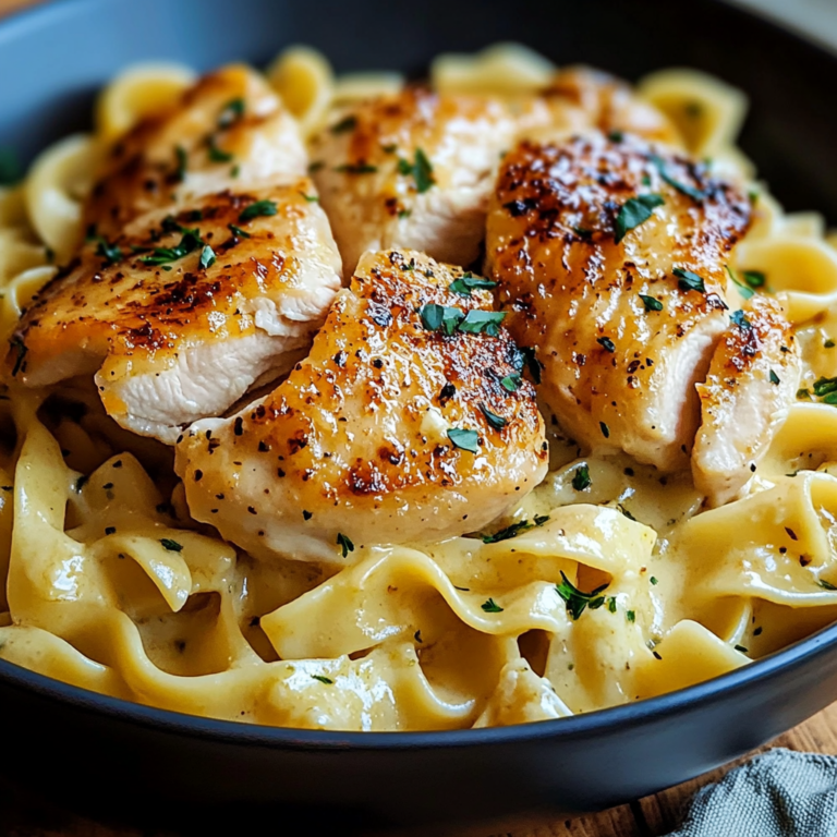 Classic Chicken with Buttered Noodles