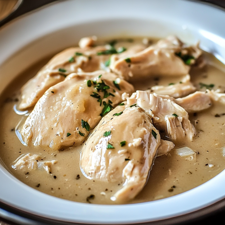 Easy Crock Pot Chicken and Gravy
