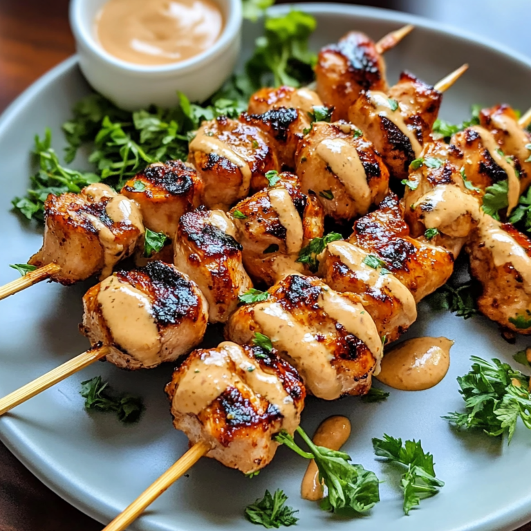 Bang Bang Chicken Skewers