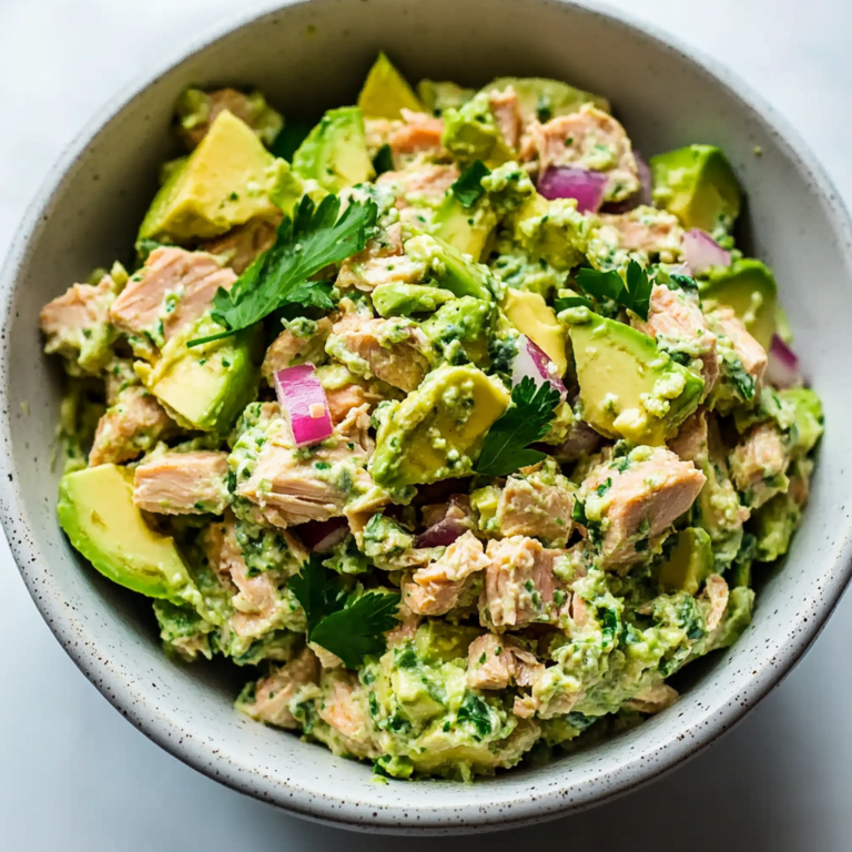 Healthy Avocado Tuna Salad