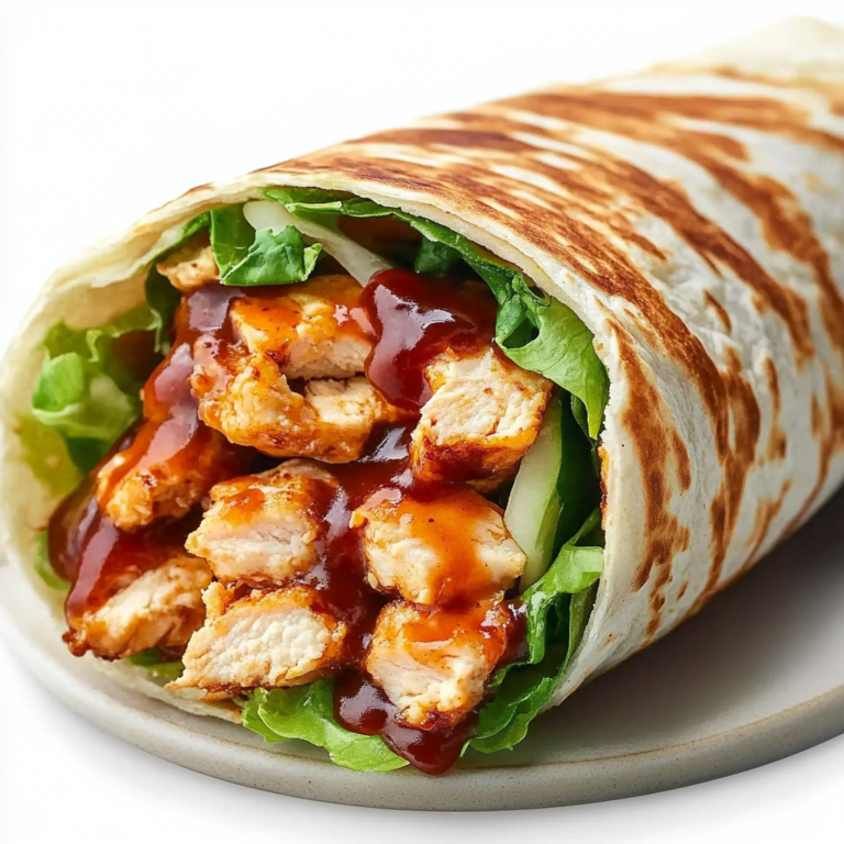 BBQ Ranch Chicken Wrap