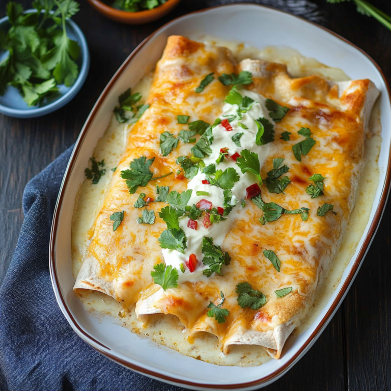 Cream Cheese Chicken Enchiladas
