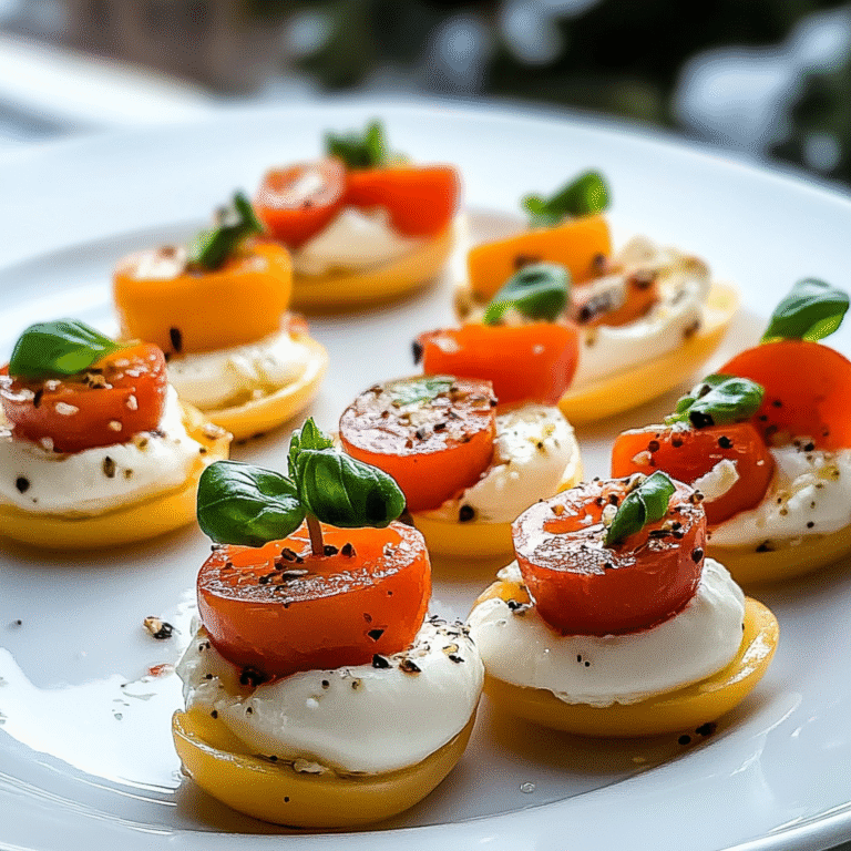 Easy & Delicious Caprese Skewers Recipe