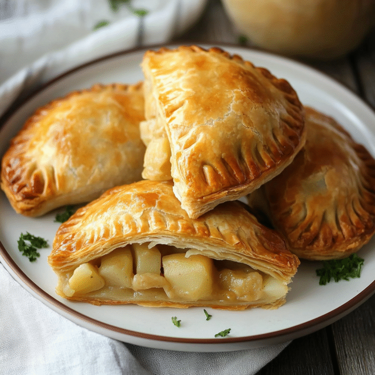 Easy Chicken and Potato Cornish Pasties